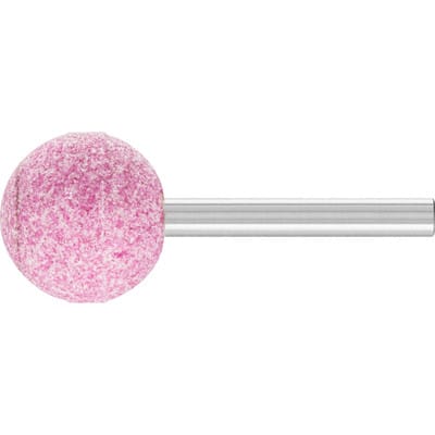 STEEL Schleifstift Kugel Ø 25x25 mm Schaft-Ø 6 mm A60 für Stahl- und Stahlguss