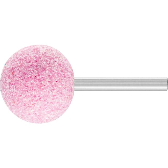 STEEL EDGE Schleifstift Kugel Ø 32x32 mm Schaft-Ø 6 mm A24 für Stahl- und Stahlguss