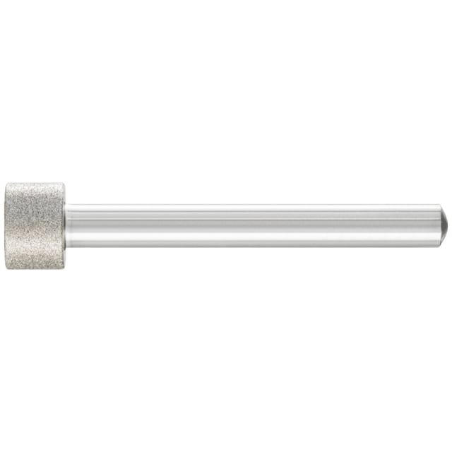 Diamant-Schleifstift Zyl. Ø12 mm SchaftØ6 mm D91 (fein) zum Schleifen von Bohrungen/Radien