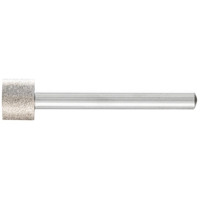 CBN-Schleifstift Zyl. Ø 13,0mm Schaft-Ø 6 mm B126 (mit.) zum Schleifen von Bohrungen/Radien