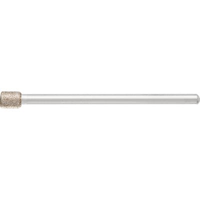 CBN-Schleifstift Zyl. Ø 4,5 mm Schaft-Ø 3 mm B126 (mit.) zum Schleifen von Bohrungen/Radien