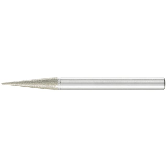 Diamant-Schleifstift Spitzkegel Ø6x12° SchaftØ6 mm D64 (fein) zum Anfasen/Entgraten/Senken