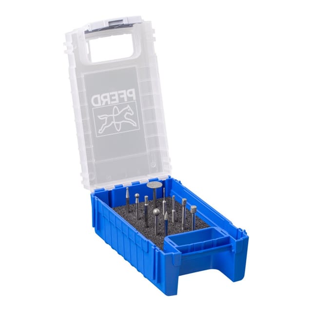 Diamant-Schleifstift-Set 10-tlg. Schaft-Ø3 mm D126 (mittel)