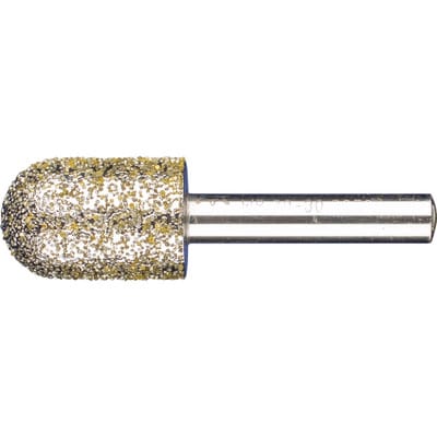 Diamant-Schleifstift Walzenrund 20x30x8 mm D852 zum Schleifen von Grau-und Sphäroguss