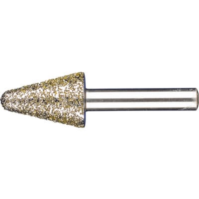 Diamant-Schleifstift Kegel 20x30x8 mm D852 zum Schleifen von Grau-und Sphäroguss
