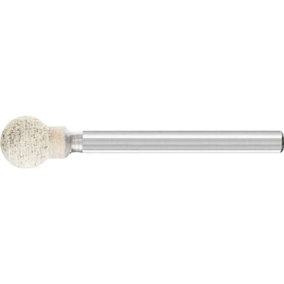 Poliflex Schleifstift Kugelform Ø 6 mm Schaft-Ø 3 mm Bindung TX A80
