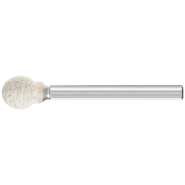 Poliflex Schleifstift Kugelform Ø 6 mm Schaft-Ø 3 mm Bindung TX A120