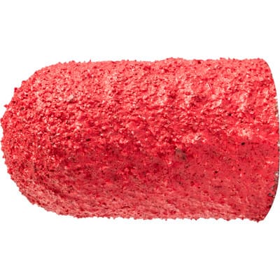 POLICAP Schleifkappe PC Walzenrundform Keramikkorn Ø 7x13 mm CO-COOL120 für Edelstahl