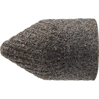 POLICAP Schleifkappe PC Walzenkegelform Korund Ø 16x26 mm A150 für universelle Anwendung