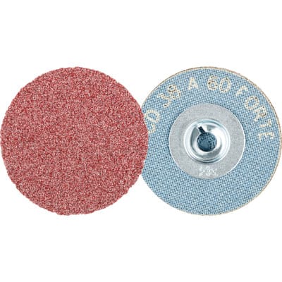 COMBIDISC Korund Schleifblatt CD Ø 38 mm A60 FORTE für hohen Abtrag