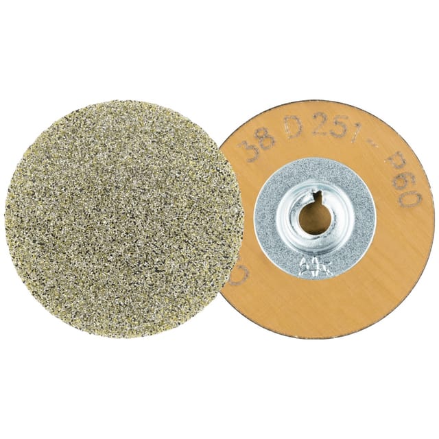 COMBIDISC Diamant Schleifblatt CD Ø 38 mm D251/P 60 für Titan, Glas, GFK und Stein