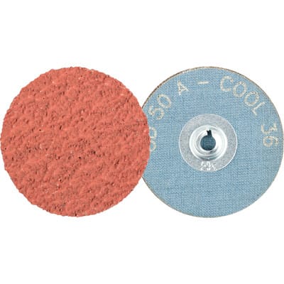 COMBIDISC Korund Schleifblatt CD Ø 50mm A36 COOL für Edelstahl
