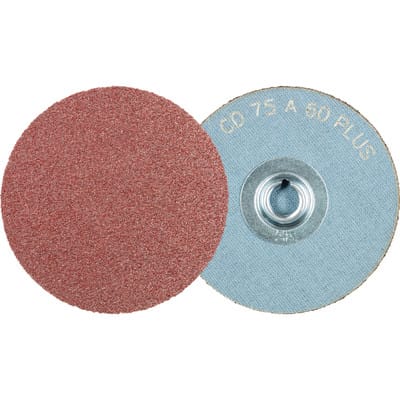 COMBIDISC Korund Schleifblatt CD Ø 75 mm A60 PLUS für robuste Anwendung