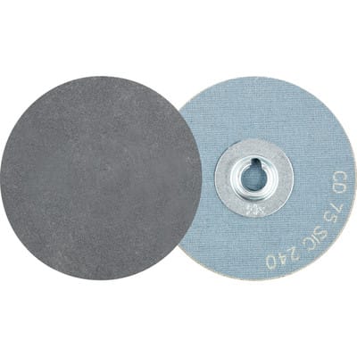 COMBIDISC SIC Schleifblatt CD Ø 75 mm SIC240 für harte NE Metalle