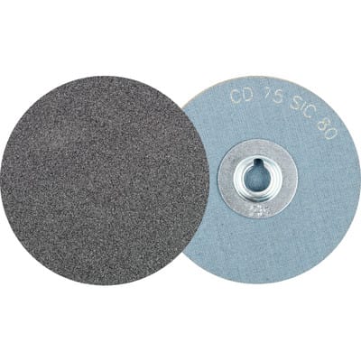 COMBIDISC SIC Schleifblatt CD Ø 75 mm SIC80 für harte NE Metalle