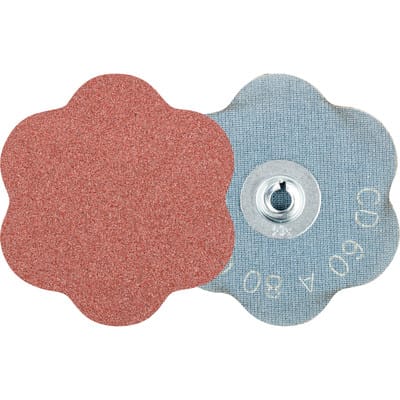 COMBIDISC Korund Schleifblatt CD Ø 60mm A80 CONTOUR für Konturen