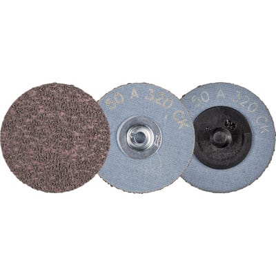 COMBIDISC Compactkorn Schleifblatt CD Ø 75 mm A400 CK für Feinschliff