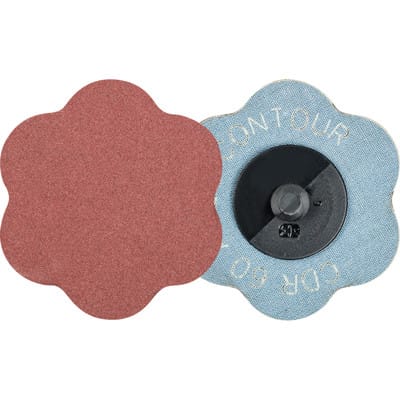 COMBIDISC Korund Schleifblatt CDR Ø 60mm A180 CONTOUR für Konturen