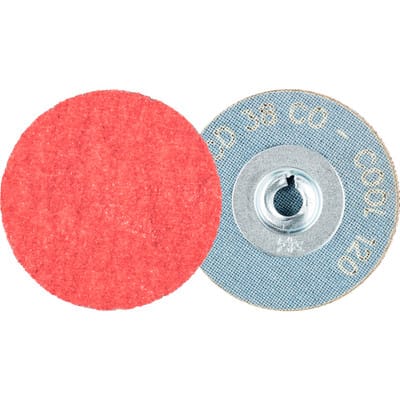 COMBIDISC Keramikkorn Schleifblatt CD Ø 38 mm CO-COOL120 für Stahl und Edelstahl
