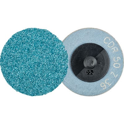 COMBIDISC Zirkon Schleifblatt CDR Ø 50mm Z36 für gehärteten Stahl