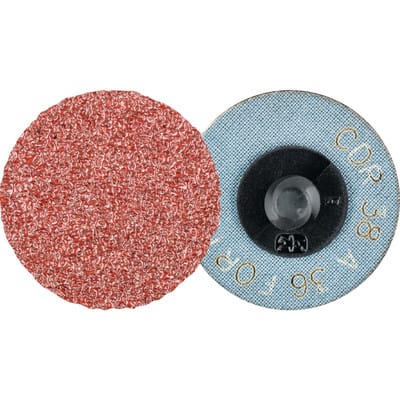 COMBIDISC Korund Schleifblatt CDR Ø 38 mm A36 FORTE für hohen Abtrag