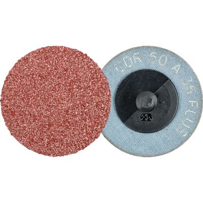 COMBIDISC Korund Schleifblatt CDR Ø 50mm A36 PLUS robuste Anwendung