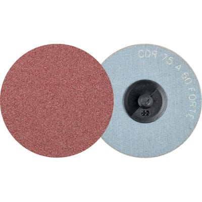 COMBIDISC Korund Schleifblatt CDR Ø 75 mm A60 FORTE für hohen Abtrag