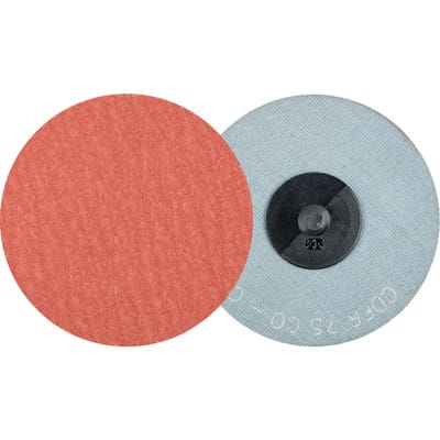 COMBIDISC Keramikkorn Mini-Fiberscheibe CDFR Ø 75 mm CO-COOL80 für Stahl und Edelstahl