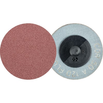 COMBIDISC Korund Schleifblatt CDR Ø 50mm A120 PLUS robuste Anwendung