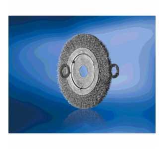 Rundbürste schmal ungezopft RBU Ø180x12xvariable Bohrung Stahl-Draht-Ø0,30