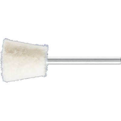mittelharte Filzpolierstifte Winkelform Ø 15x15 mm Schaft-Ø 3 mm