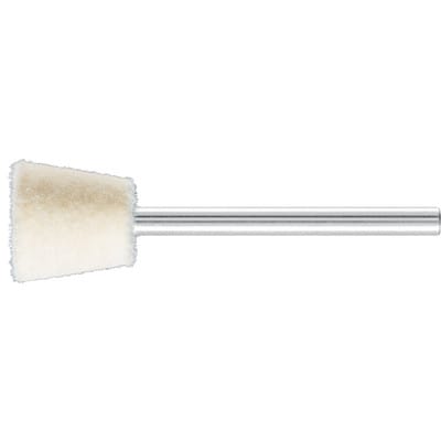 mittelharte Filzpolierstifte Winkelform Ø 12x12 mm Schaft-Ø 3 mm