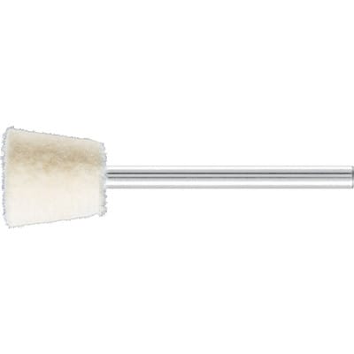 harte Filzpolierstifte Winkelform Ø 12x12 mm Schaft-Ø 3 mm