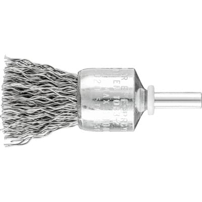 POS Pinselbürste ungezopft PBU Ø20mm Schaft-Ø6 mm Stahl-Draht-Ø0,50