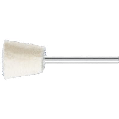 harte Filzpolierstifte Winkelform Ø 15x15 mm Schaft-Ø 3 mm