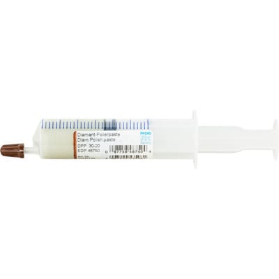 Diamantpolierpaste DPP Korngröße 30µ grob Spritze mit 20g für hartes Material