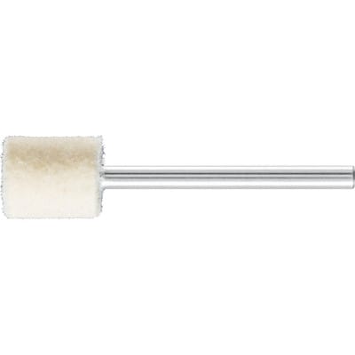 harte Filzpolierstifte Zylinderform Ø 10x12 mm Schaft-Ø 3 mm