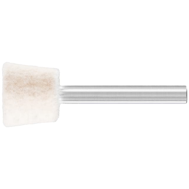 mittelharte Filzpolierstifte Winkelform Ø 20x16 mm Schaft-Ø 6 mm