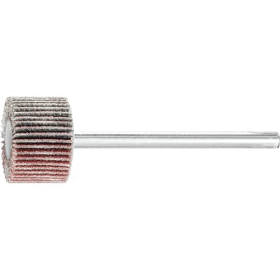 Korund Fächerschleifer F Ø 15x10mm Schaft-Ø 3 mm A180 für Feinschliff und Finish