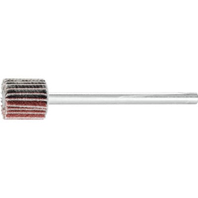 Korund Fächerschleifer F Ø 10x10mm Schaft-Ø 3 mm A150 für Feinschliff und Finish