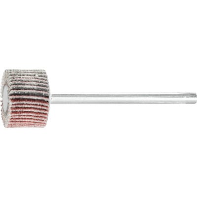 Korund Fächerschleifer F Ø 15x10mm Schaft-Ø 3 mm A120 für Feinschliff und Finish