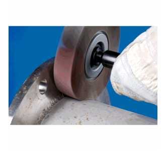 Lamellenschleifrad FR Ø 150x50mm Bohrung Ø 25,4 mm A40 für universelle Anwendung