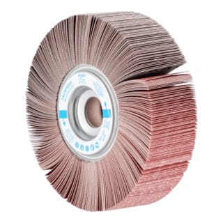 Lamellenschleifrad FR Ø 165x50mm Bohrung Ø 25,4 mm A320 für universelle Anwendung