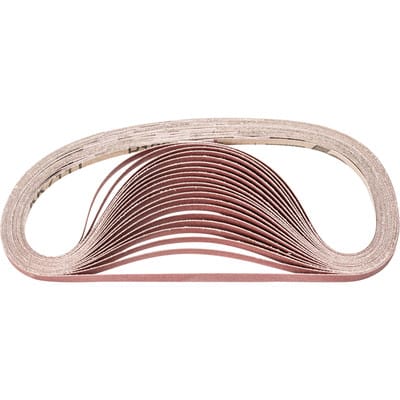 Korund Schleifband BA 6x520mm A180 für universelle Anwendung mit Bandschleifer