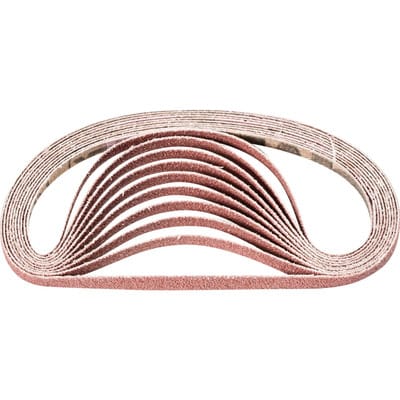 Korund Schleifband BA 6x305 mm A80 für universelle Anwendung mit Bandschleifer (100)