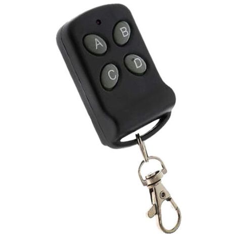 Duplicateur De Télécommande À 4 Boutons, Portée De 50 M, 433 Mhz, Pour Portes De Garage Et Portails