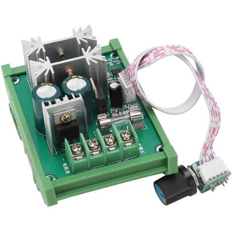 Contrôleur De Vitesse Pwm 20 A Pour Moteurs Cc 12 V-55 V, Module De Régulation De Puissance