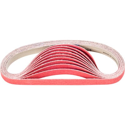 Keramikkorn Schleifband BA 16x520mm CO-COOL80 für Edelstahl-Schliff mit Bandschleifer