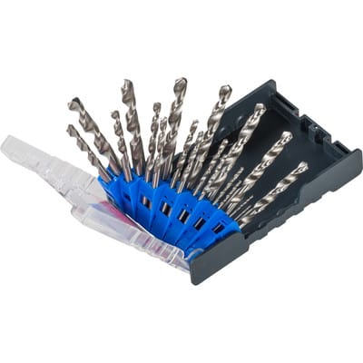 HSS Metallbohrersatz, 19-teilig, ø1,0-10,0mm
