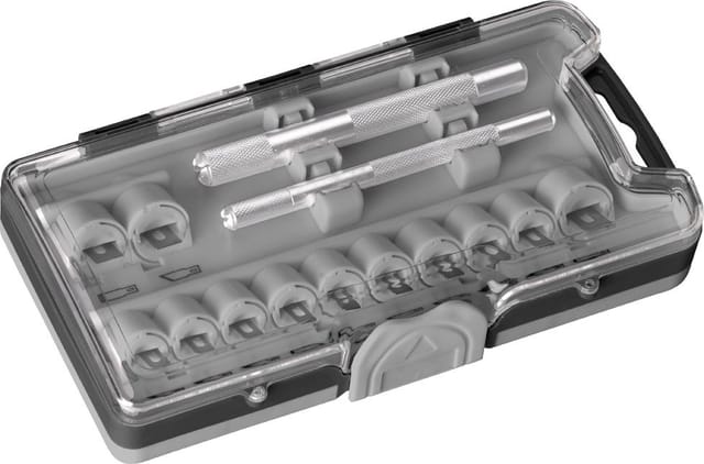 Bastelmesserset, 14-teilig, SAFETY SYSTEM